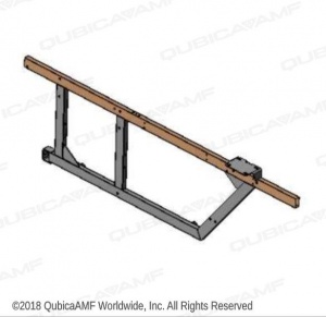 090004002 Боковая рама пинспоттера Side Frame RH  RH Machine