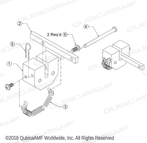 SA0321  Vac Head Slide Block Mount Asm