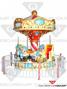 Аттракцион Universal-Space  6 Player Carousel