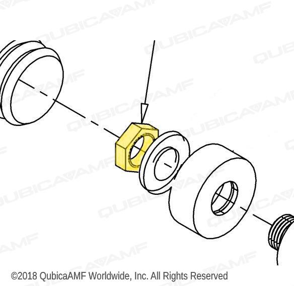 A0900  BOTTLE NUT