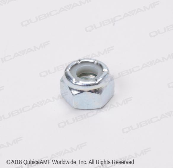 01051 Гайка 1/4-20 NYLON INSERT HEX LOCK NUT,PLATED