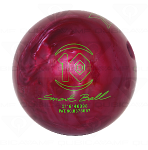 033881104  Шар для боулинга QAMF URE BALL 10 RED M