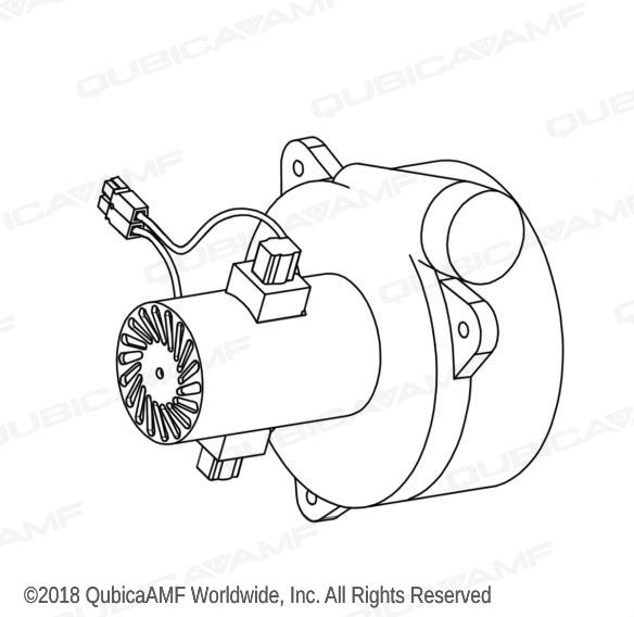294115343 Вакуумный мотор в сборе 240V Vac Motor Assembly
