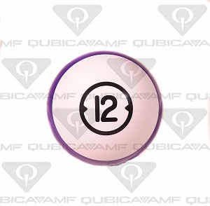 033888125 Прокатный шар Billiard Style House Ball 12 Ibs. L White purple
