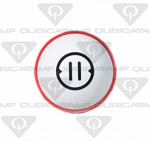 033888114 Прокатный шар Billiard Style House Ball 11 Ibs. M White red