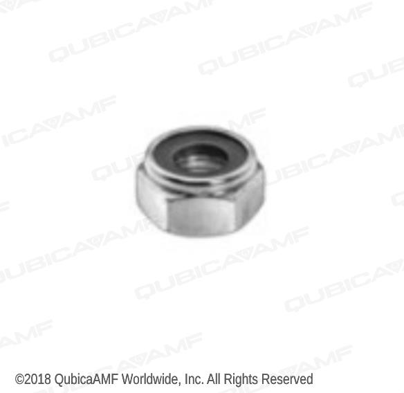 01416  #6-32 Nylon Insert LockNut Plt