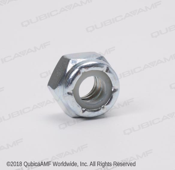 01051 Гайка 1/4-20 NYLON INSERT HEX LOCK NUT,PLATED