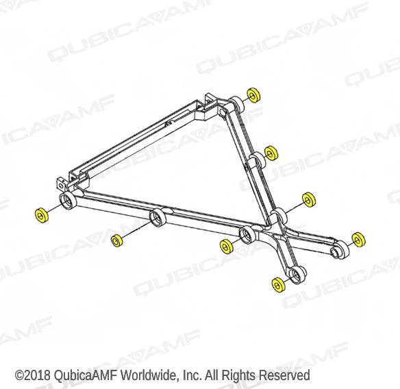 190001490 Подшипник .8750 x1.875 x.5 Bearing BL