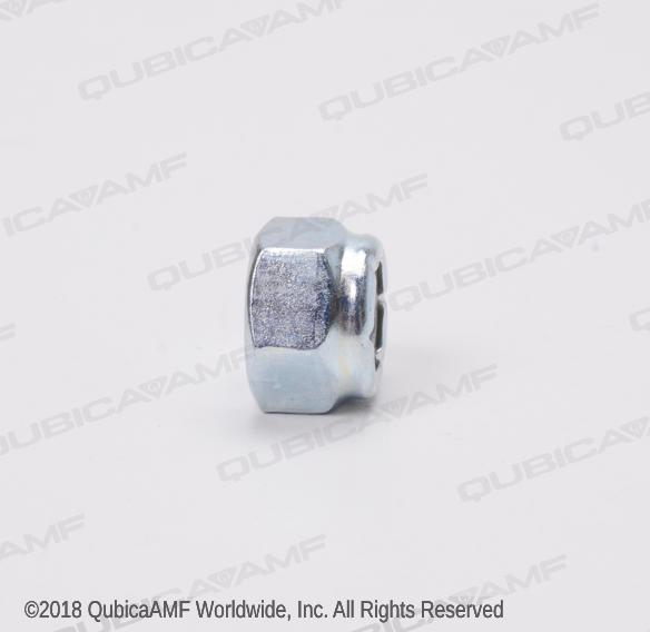 01051 Гайка 1/4-20 NYLON INSERT HEX LOCK NUT,PLATED