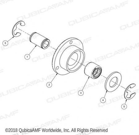 254001150 Муфта Harmony Clutch Assembly