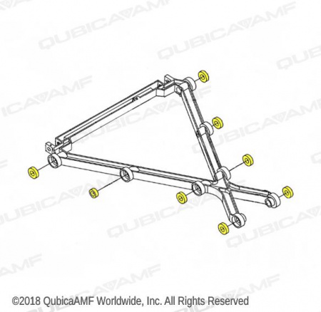 190001490 Подшипник .8750 x1.875 x.5 Bearing BL
