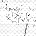 FRAME ASSEMBLY – STOP SWITCH ASSEMBLY