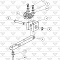 Vac Head Pivot Assembly
