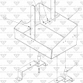 Waste Tank & Bracket Assembly