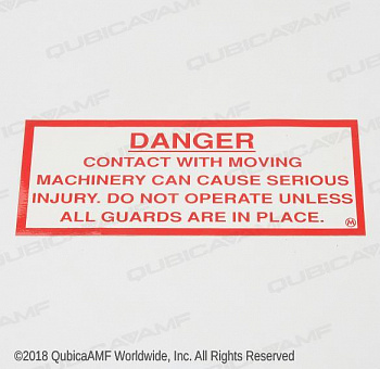 070011211 Наклейка DECAL-DANGER