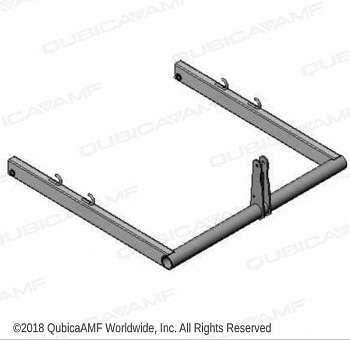 088005538 Рама П-образная стола Torque Tube Weldement