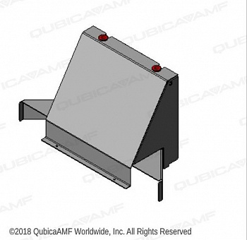 088000004 Задняя крышка шасси Chassis Cover Asm