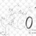 Vacuum Motor & Bracket Assembly