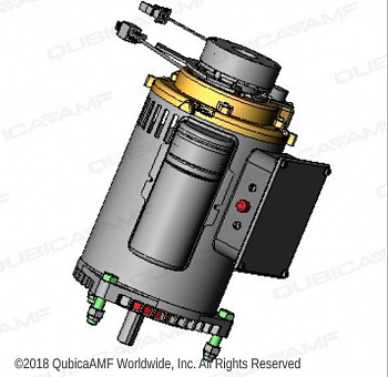 088000145 Мотор с электротормозом в сборе Complete XLi Motor 50Hz