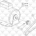 Oiling & Buffing System – Buffer Motor Assembly