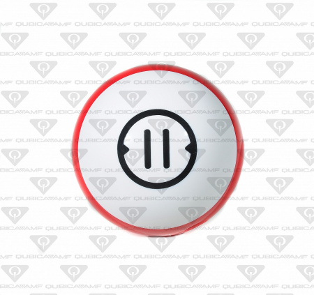 033888115 Прокатный шар Billiard Style House Ball 11 Ibs. L White  red