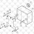 Cleaner Tank & Bracket Assembly
