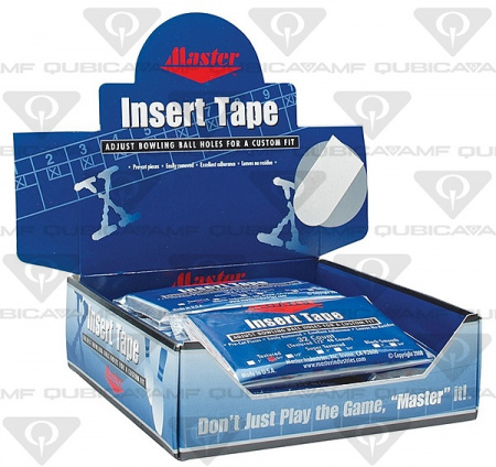 Пластырь (тейп) Master 1/2'''' TEXT WHITE-48 PC-24 шт.
