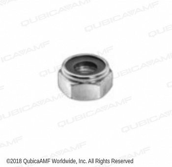 01416  #6-32 Nylon Insert LockNut Plt